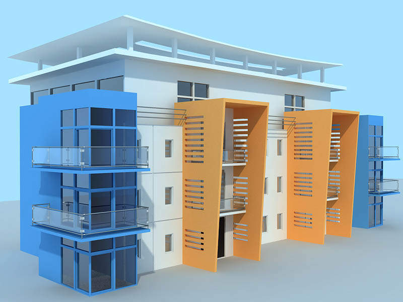 Immeuble 3D