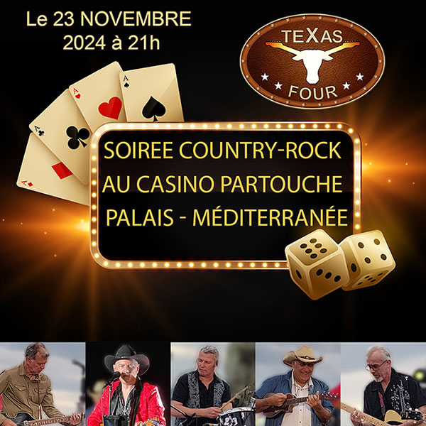 Affiche Concert Casino Méditerranée
