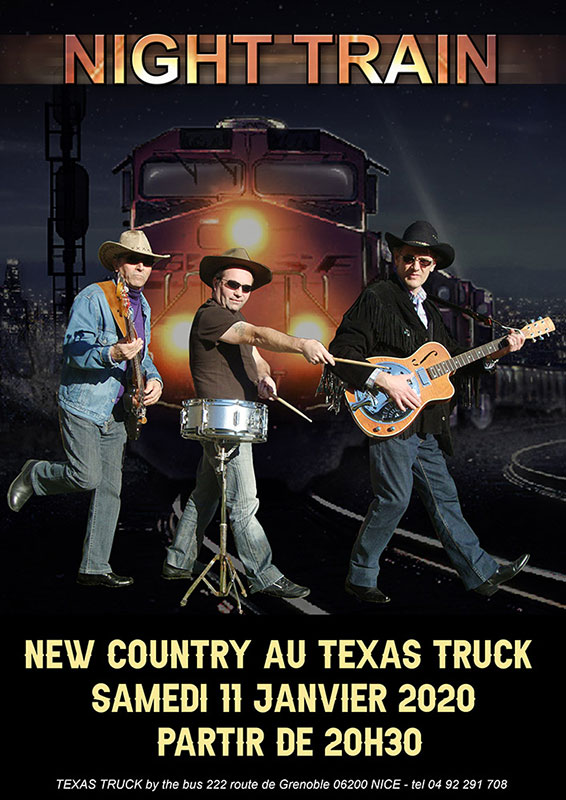 Affiche du Groupe Night-Train