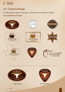 Rapport de Stage Designer-Web Logos